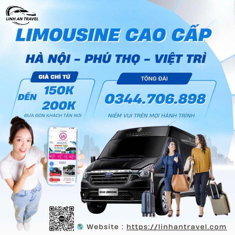 Limousine Cao Cấp Hà Nội – Phú Thọ - Việt Trì